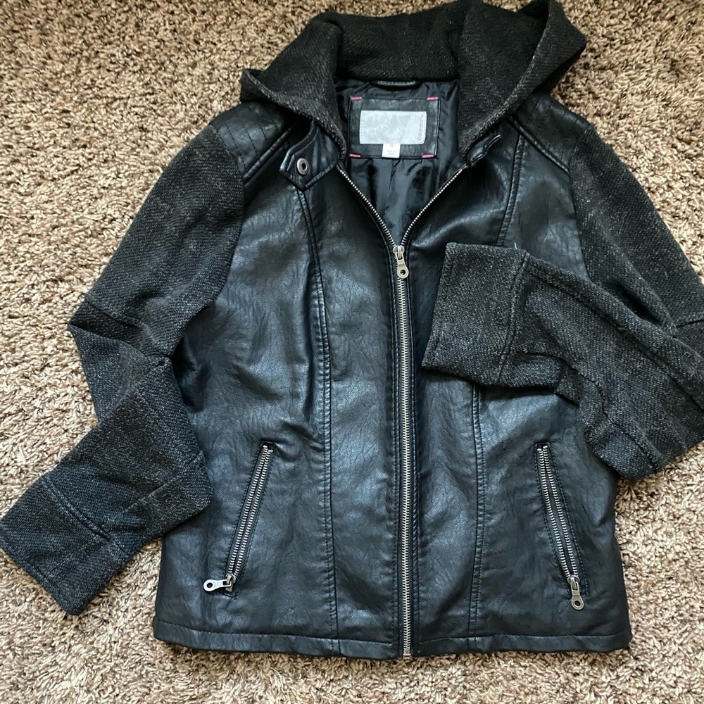 Leather jacket